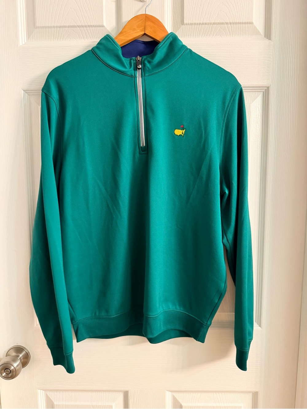 Masters Tech Green Quarter-Zip Pullover